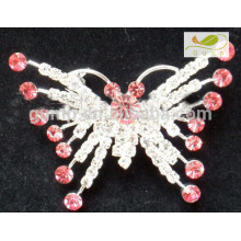 Perno de la broche de la mariposa del Rhinestone